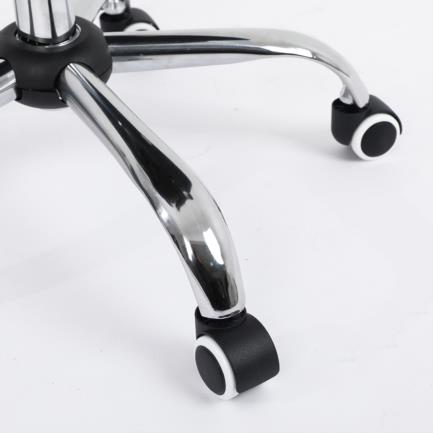 Silla Secretarial Nextep De Altura Ajustable Tela Gris Base Giratoria