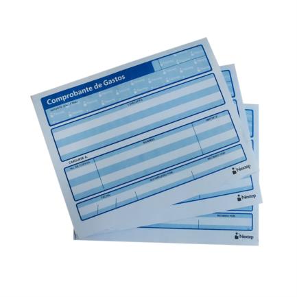 Comprobante De Gastos Nextep 1/4 Carta 3 Blocks C/50 Cu