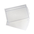 Tarjeta Bibliografica Nextep Rayada 4"X6" C/100