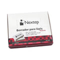 Gomas De Borrar Nextep Blanco 4X2Cm C/30