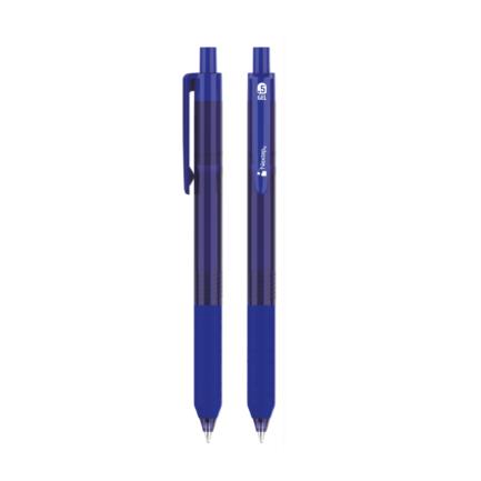 Boligrafo Nextep Gel Retractil Silencioso Fino 0.5Mm Azul C/6