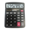 Calculadora Nextep 12 Dígitos Pantalla Grande Escritorio Batería/Solar