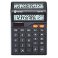 Calculadora Nextep 12 Digitos Pantalla Doble Escritorio Solar/Bateria Funcion Revisar Y Corregir