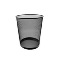 Cesto De Malla Nextep Redondo 16L Color Negro