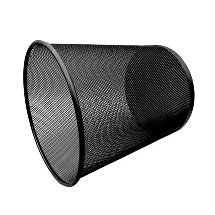 Cesto De Malla Nextep Redondo 20L Color Negro