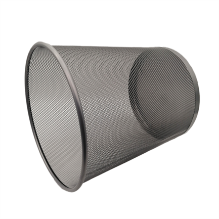 Cesto De Malla Nextep Redondo 20L Color Plata