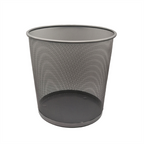 Cesto De Malla Nextep Redondo 20L Color Plata