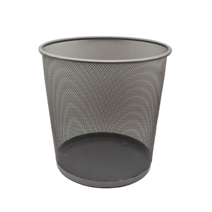 Cesto De Malla Nextep Redondo 20L Color Plata
