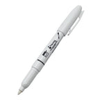 Marcador Nextep Permanente Punta Fina 2Mm Blanco C/12