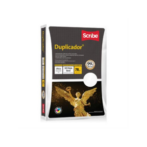 Papel Cortado Scribe Duplicador Oficio 99% Blancura 78g C/5000