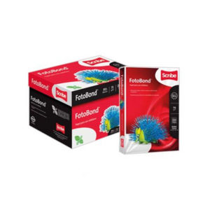 Papel Cortado Scribe Fotobond Doble Carta 95% Blancura 75g C/2500