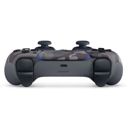 Control Inalámbrico Dualsense PlayStation 5 Con Gatillos Adaptativos y Diseño Ergonómico Gris Camuflaje