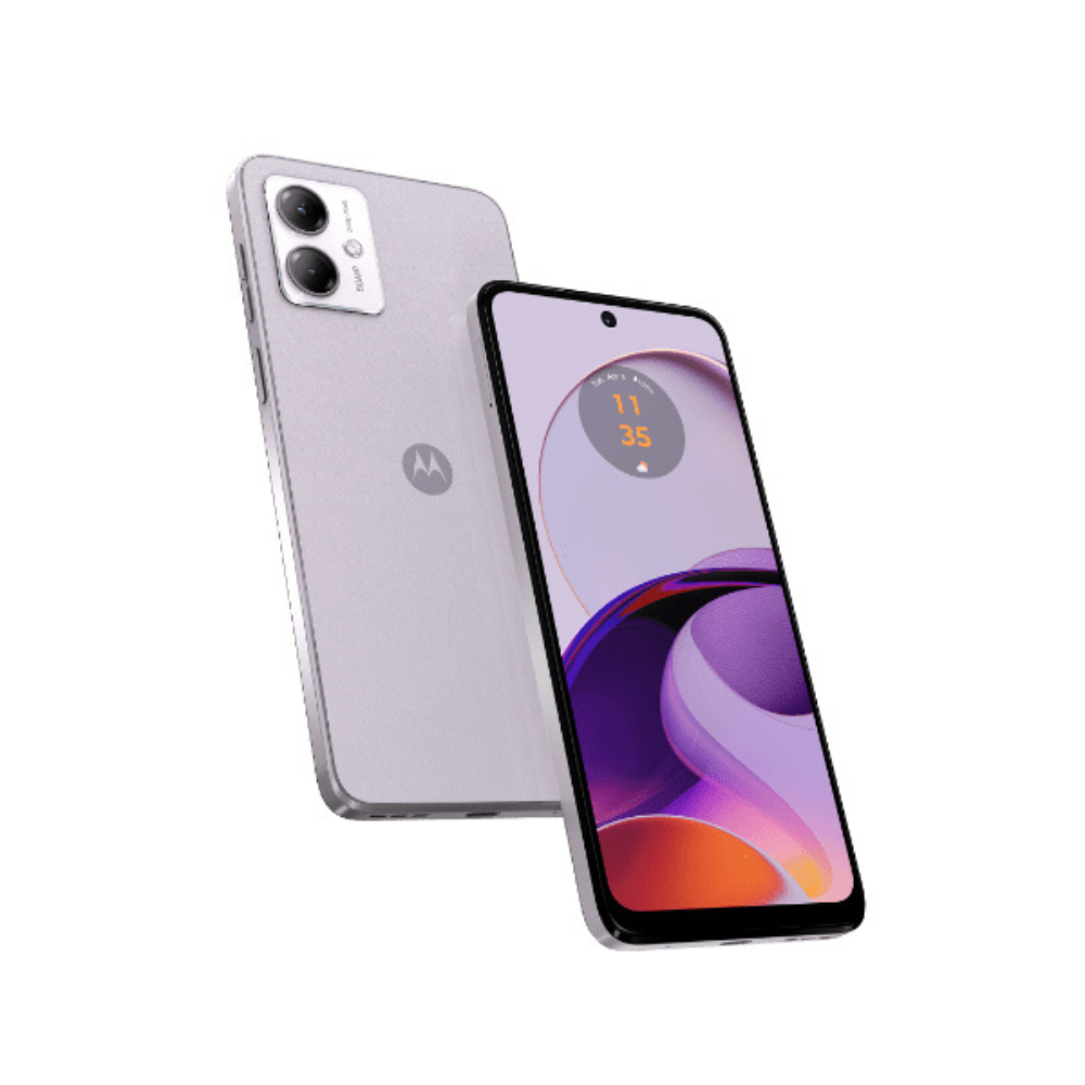 Motorola G14 128GB 4GB RAM lila 6.5" cámara 50+2MP selfie 8MP Android 13