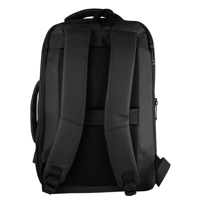 Mochila Expandible Perfect Choice para Laptop 15.6 Resistente al Agua Tundra color Negro