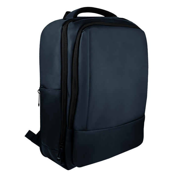 Mochila Perfect Choice expandible para Laptop 15.6 Resistente al Agua Tundra modelo PC-084358 color Azul marino
