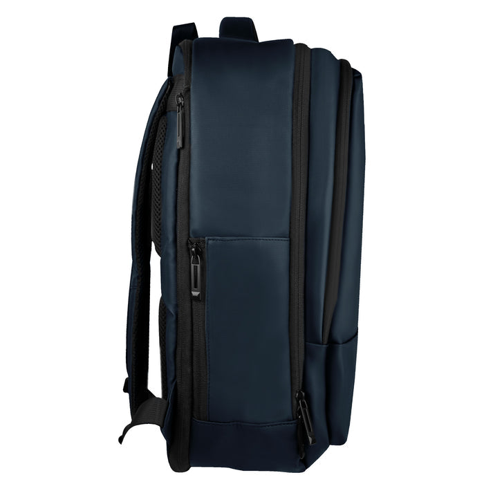 Mochila Perfect Choice expandible para Laptop 15.6 Resistente al Agua Tundra modelo PC-084358 color Azul marino
