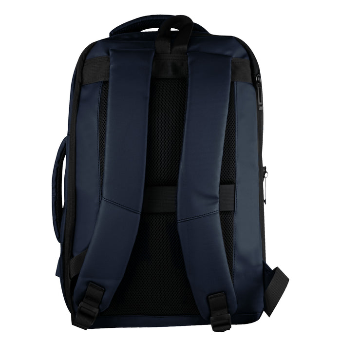 Mochila Perfect Choice expandible para Laptop 15.6 Resistente al Agua Tundra modelo PC-084358 color Azul marino