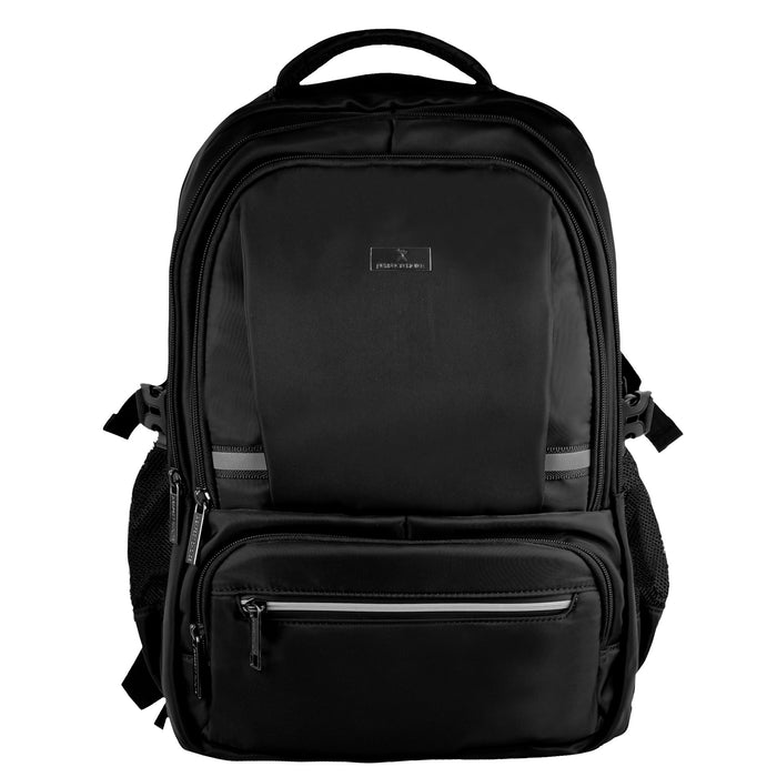 Mochila Perfect Choice laptop 15.6 pulg a 17 pulg múltiples compartimentos Forter color Negro