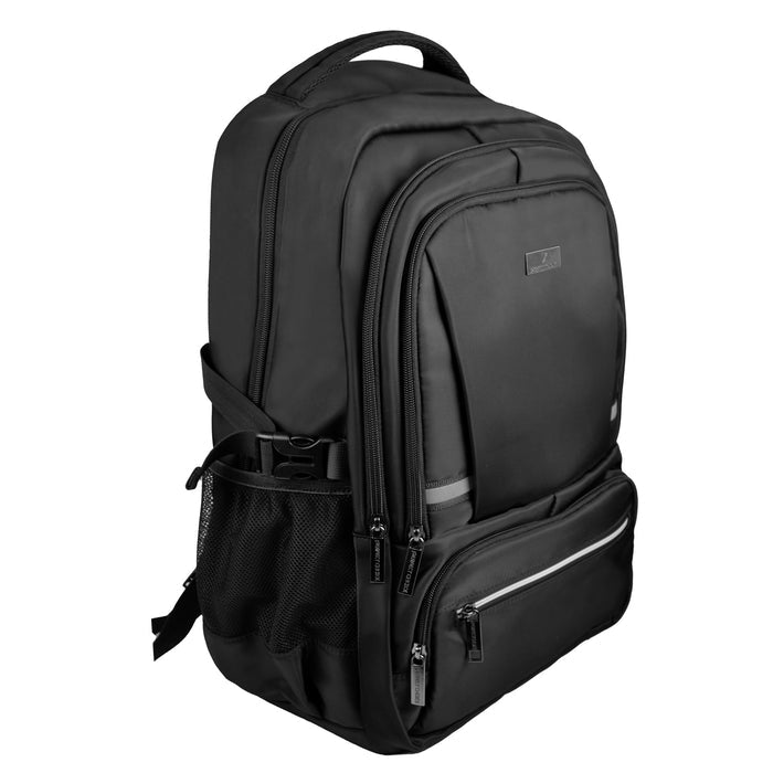 Mochila Perfect Choice laptop 15.6 pulg a 17 pulg múltiples compartimentos Forter color Negro