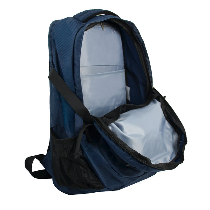 Mochila deportiva Perfect Choice para Laptop de 15.6 a 17 pulg color Azul marino