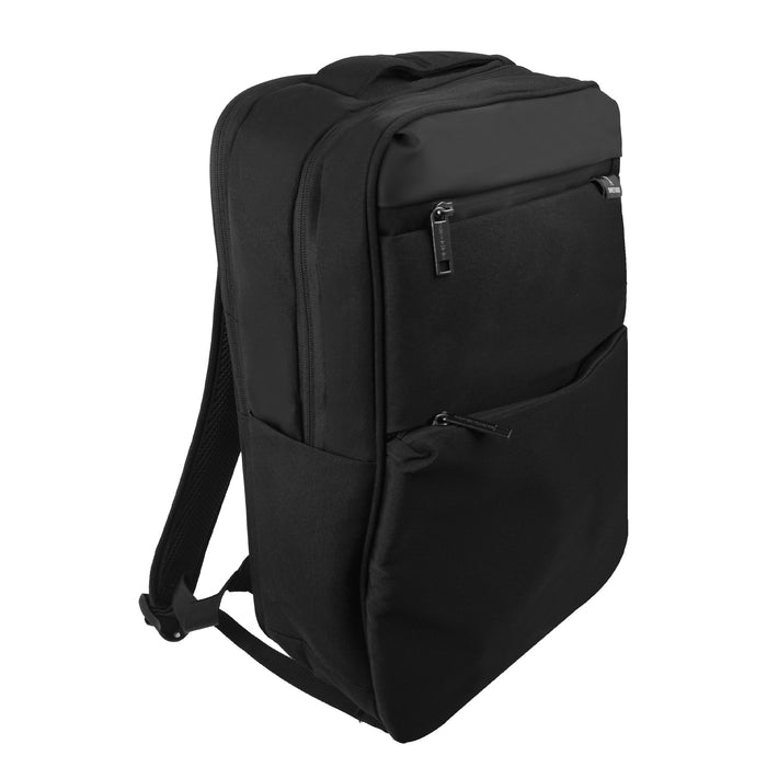 Mochila ejecutiva Perfect Choice para laptop 15.6 pulg a 17 pulg modelo PC-085072 color Negro
