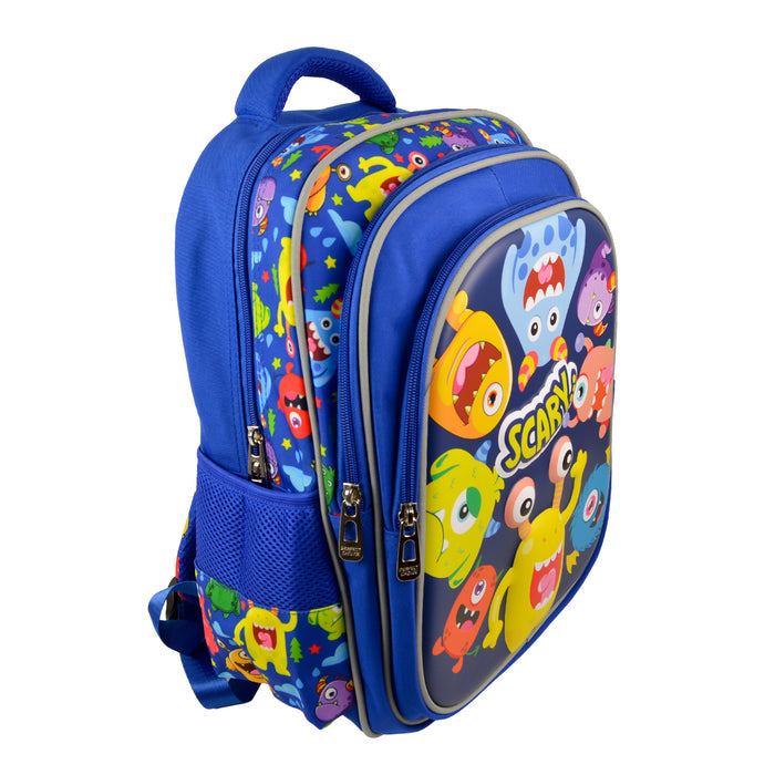 Mochila escolar Perfect Choice para niños Kiddo diseño de Monstruos modelo PC-085089