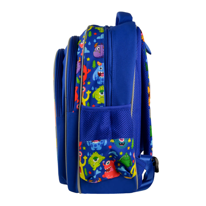 Mochila escolar Perfect Choice para niños Kiddo diseño de Monstruos modelo PC-085089
