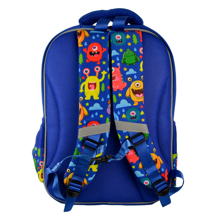 Mochila escolar Perfect Choice para niños Kiddo diseño de Monstruos modelo PC-085089
