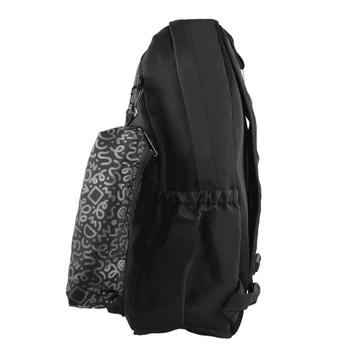 Mochila escolar Perfect Choice para niños Groovy modelo PC-085102 color Negro