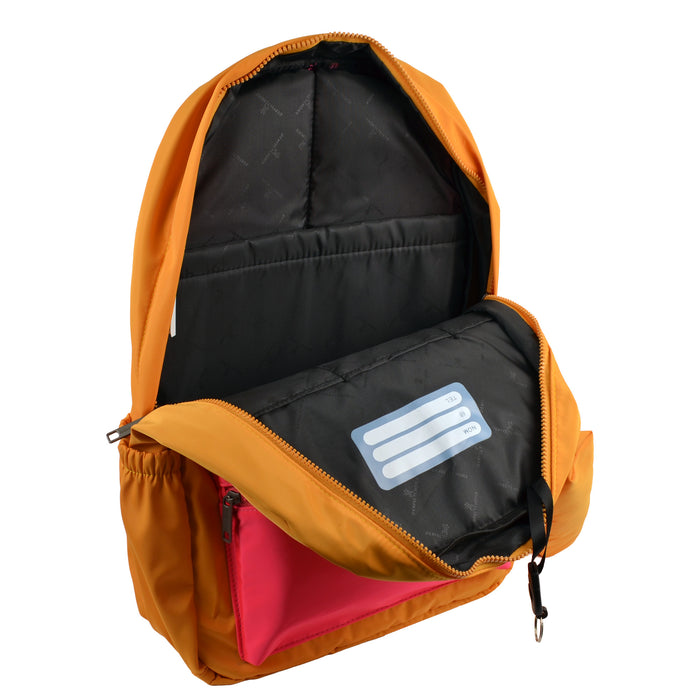 Mochila escolar Perfect Choice para niños Groovy modelo PC-085126 color Amarillo
