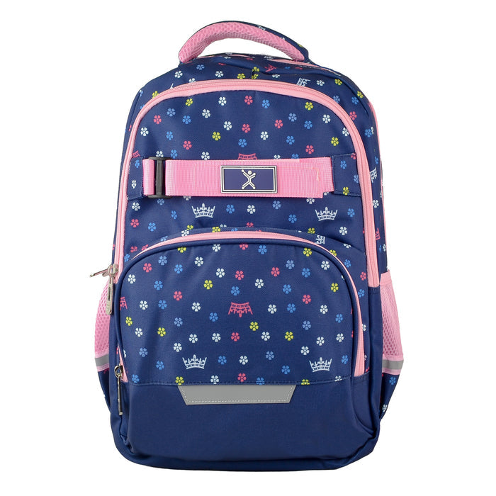 Mochila escolar Perfect Choice para niños Arcade diseño de Flores modelo PC-085157