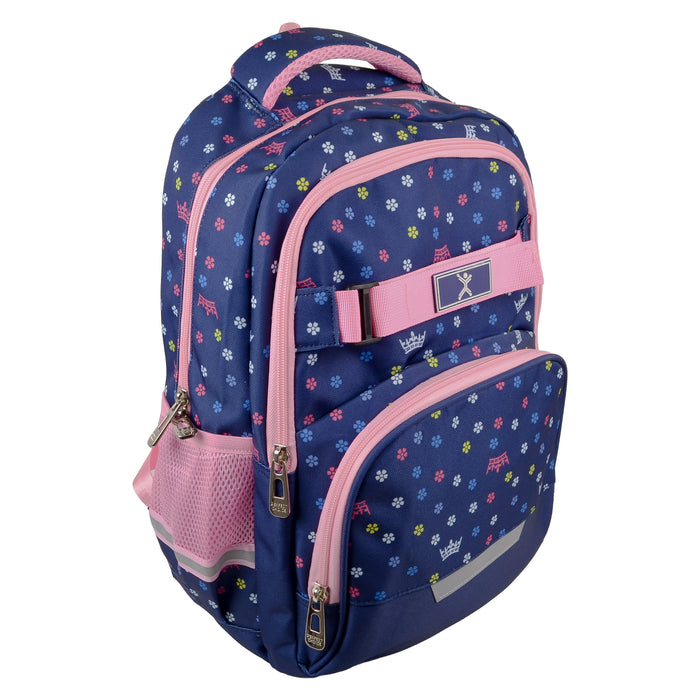 Mochila escolar Perfect Choice para niños Arcade diseño de Flores modelo PC-085157