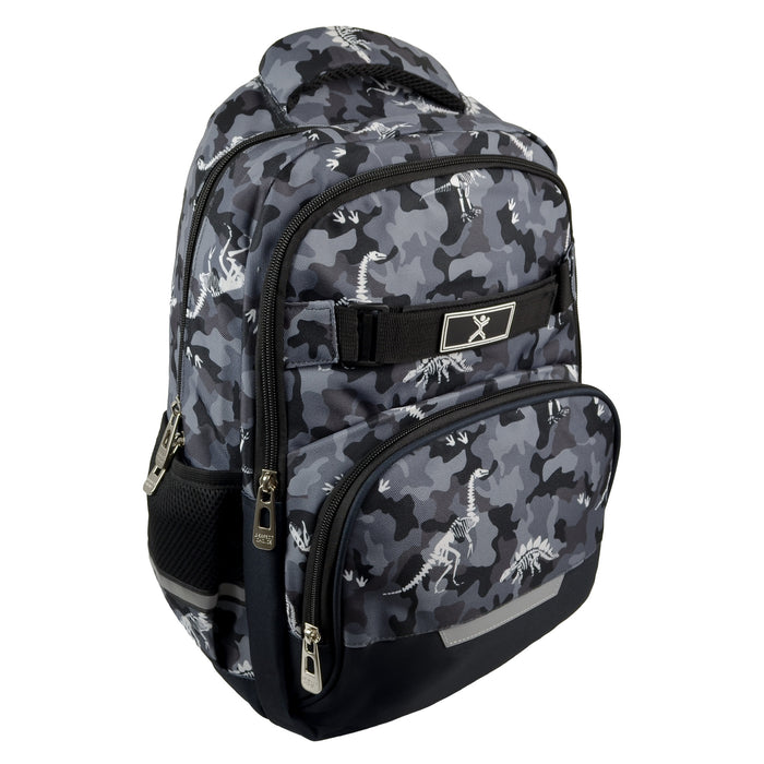 Mochila escolar Perfect Choice para niños Arcade diseño de Dinosaurios modelo PC-085164