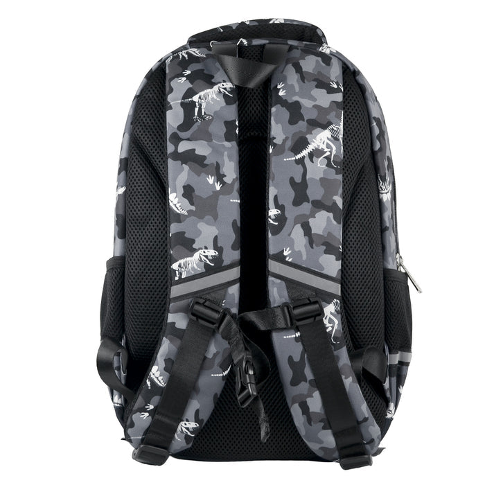 Mochila escolar Perfect Choice para niños Arcade diseño de Dinosaurios modelo PC-085164