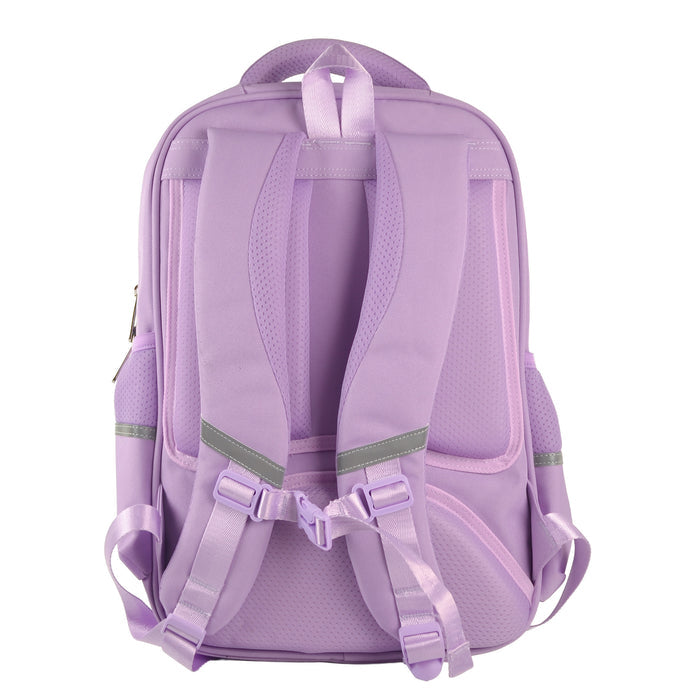 Mochila escolar Perfect Choice para niños Brumby modelo PC-085171 color Rosa con Azul