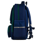 Mochila escolar Perfect Choice para niños Brumby modelo PC-085188 color Azul con Verde