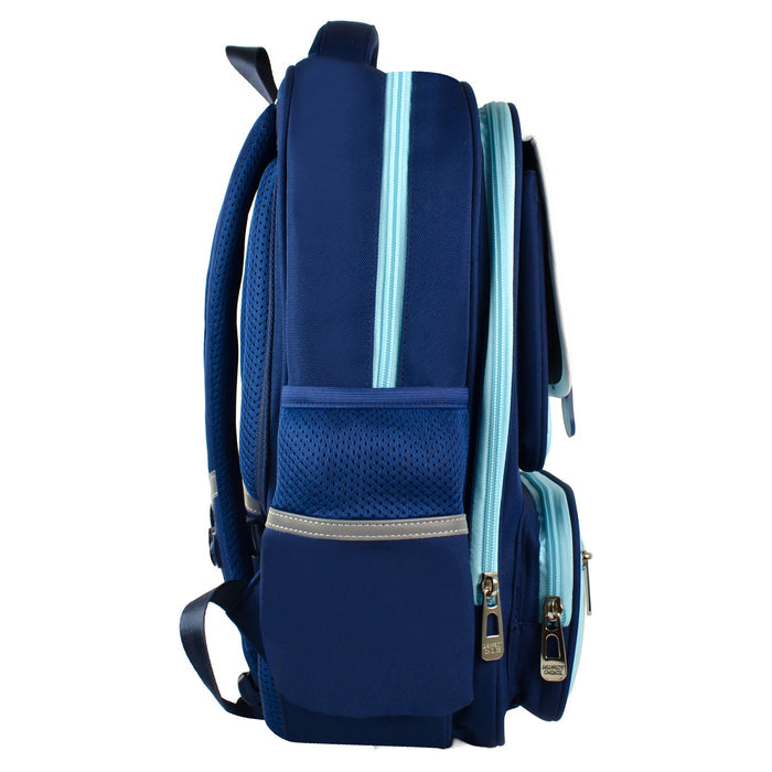 Mochila escolar Perfect Choice para niños Brumby modelo PC-085195 color Azul