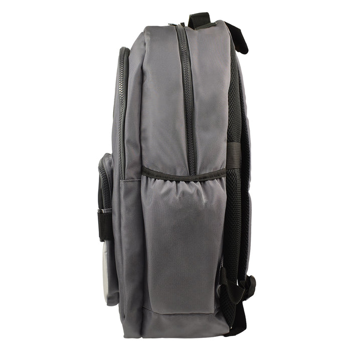 Mochila escolar Perfect Choice para niños Loopy modelo PC-085201 color Gris