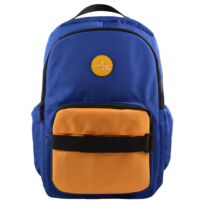 Mochila escolar Perfect Choice para niños Loopy modelo PC-085218 color Azul