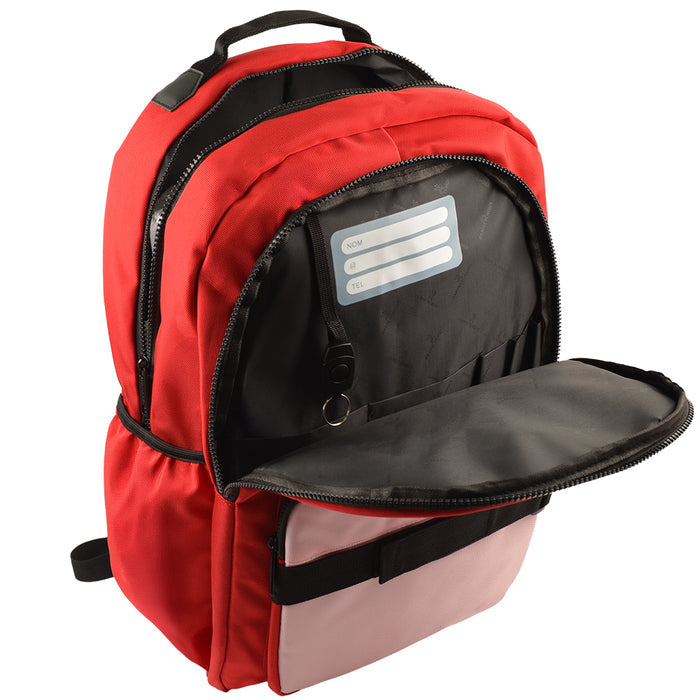 Mochila escolar Perfect Choice para niños Loopy modelo PC-085225 color Rojo