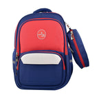 Mochila Escolar Perfect Choice para niños Bookery modelo PC-085232 color Azul con Rojo