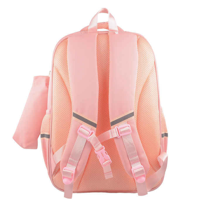 Mochila Escolar Perfect Choice para niños Bookery modelo PC-085256 color Rosa