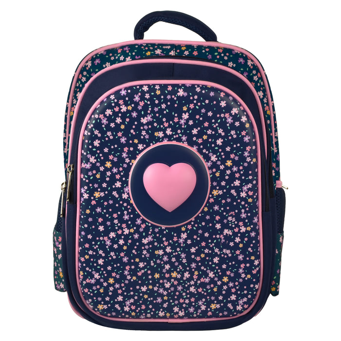 Mochila escolar Perfect Choice para niños Kiddo diseño de Corazon modelo PC-085294