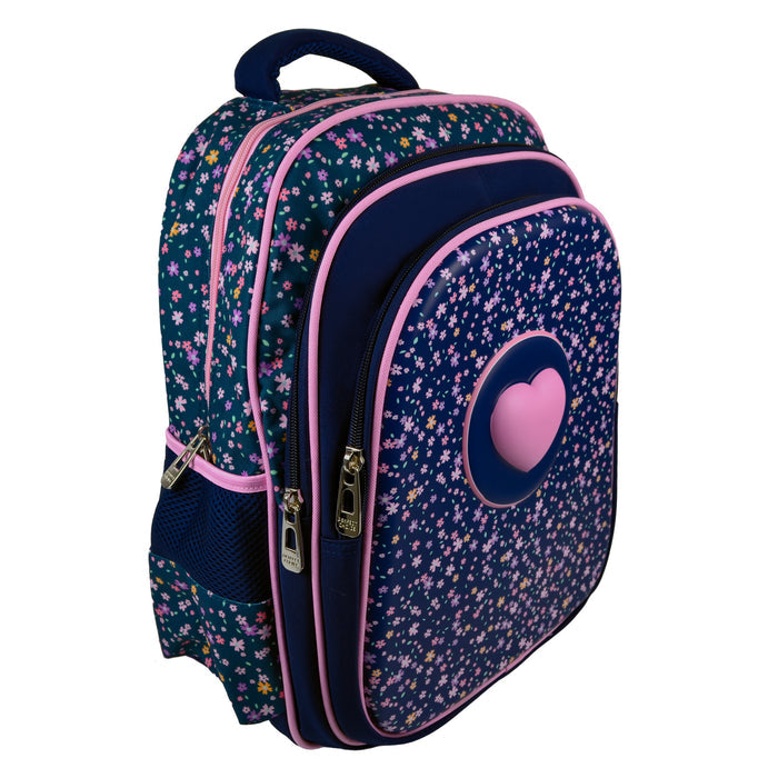 Mochila escolar Perfect Choice para niños Kiddo diseño de Corazon modelo PC-085294