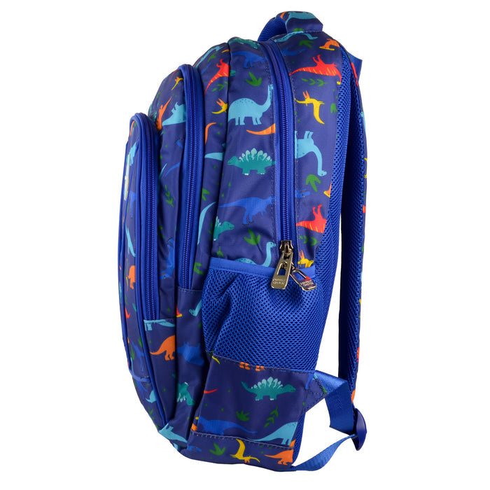 Mochila Escolar Perfect Choice para Niños Brooklyn diseño de Dinosaurios modelo PC-085300