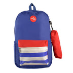 Mochila escolar Perfect Choice para niños Groovy modelo PC-085324 color Azul