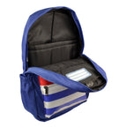 Mochila escolar Perfect Choice para niños Groovy modelo PC-085324 color Azul