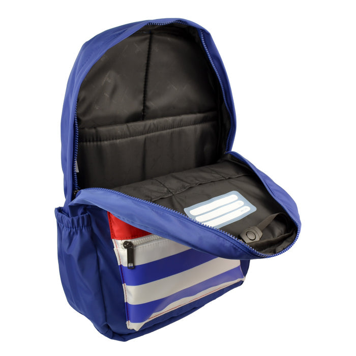 Mochila escolar Perfect Choice para niños Groovy modelo PC-085324 color Azul