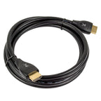 Cable Perfect Choice HDMI 2.1 8K Macho - HDMI A 2.1 Macho, 8K, 60Hz, 2 Metros modelo PC-101703 color Negro