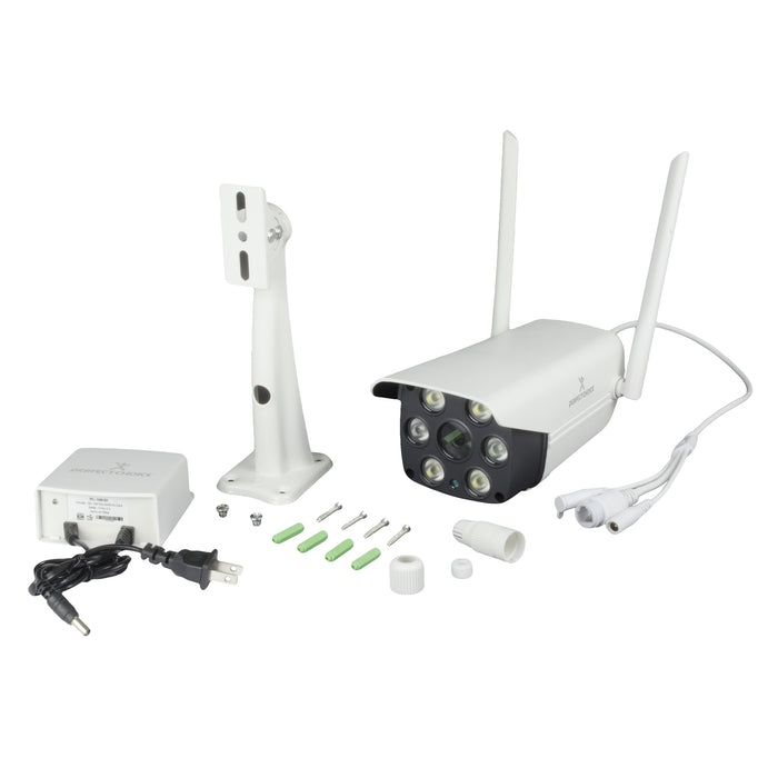 Camara IP exterior Perfect Choice FULL HD 1080P visualizacion remota P/ internet modelo PC-108191